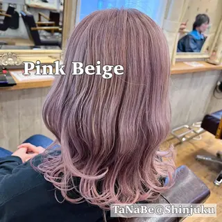 ミディアム カラー パーマ ヘアアレンジ メンズ ワット 原宿のヘアスタイル