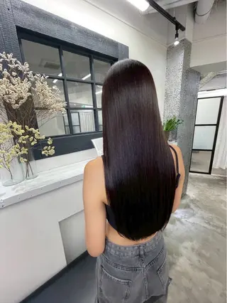 セミロング 🖱️透明感カラー ×髪質改善Rikyuのヘアスタイル