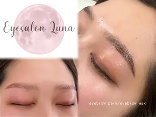 アイブロウ Eyesalon Luna所属・🌙Eyesalon Luna🌙のマツエク・マツパデザイン