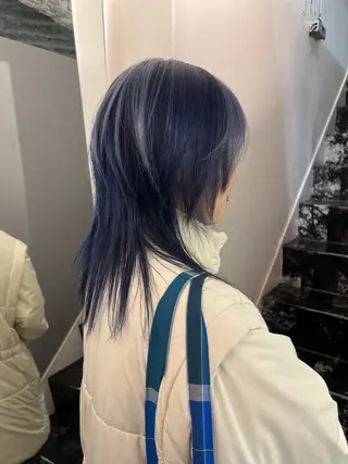 カラー KAHO /ブリーチ /デザイン𖥔 ࣪のヘアスタイル