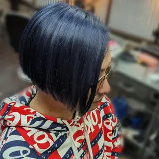 ショート カラー fuwat所属・秋葉原でカラーする なら🐉ちぇーたんのヘアスタイル