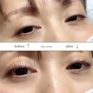 マツエク・マツパ ivy 中村歩実のマツエク・マツパデザイン