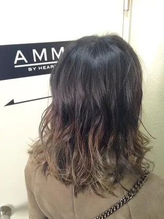 ミディアム カラー 💎髪質改善💎 デザイナーshinのヘアスタイル