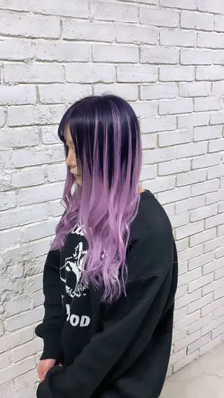 ロング L STUDIO心斎橋店所属・派手髪支持率No1 Eisukeのヘアスタイル