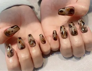 ロング NAILSALON 🍔Timna🍟のネイルデザイン