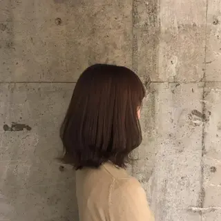 ミディアム 菅原 彩加のヘアスタイル