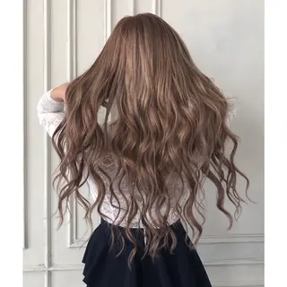 ロング カラー 韓国カラー/エクステ carryのヘアスタイル