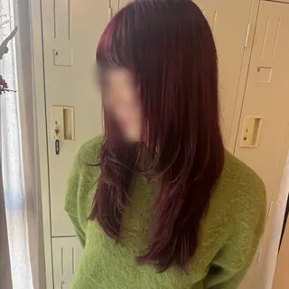 ロング カラー 高橋 那美のヘアスタイル