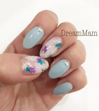 ミディアム ネイル Nail Salon Ｄream Mamのネイルデザイン