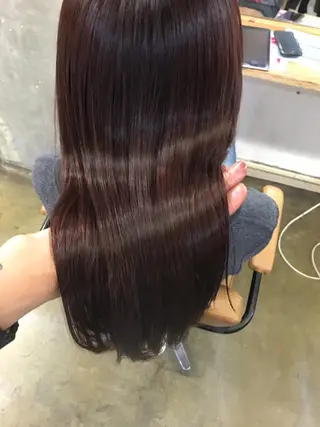 セミロング カラー 💎髪質改善💎 デザイナーshinのヘアスタイル