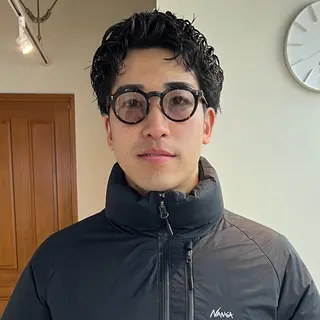 ショート 大人メンズヘア メンズパーマSHUNのヘアスタイル