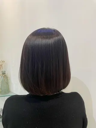カラー 髪質改善カラー🤍 エクステ✨君島由実子のヘアスタイル