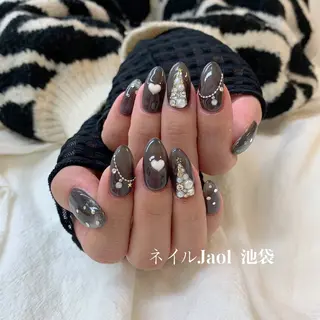 ミディアム nail jaol池袋店所属・ネイルJaol 池袋のネイルデザイン