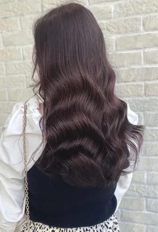 ロング 小澤 奈津美のヘアスタイル