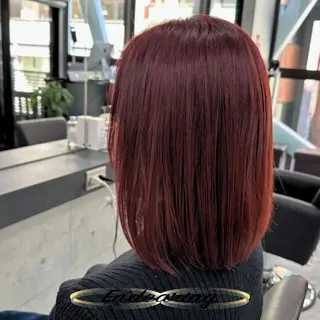 カラー Endearing 銀座/レイヤーカットのヘアスタイル