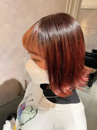 ショート カラー 🎀透明感 カラー🎀ミズキのヘアスタイル
