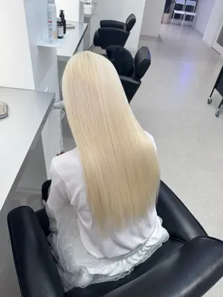 ロング カラー ブリーチ/艶カラー 💎koharu💎のヘアスタイル