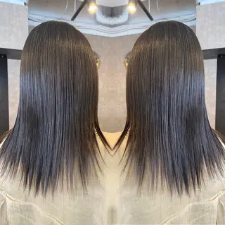 ロング カラー tocca 💜石田愛結💜のヘアスタイル