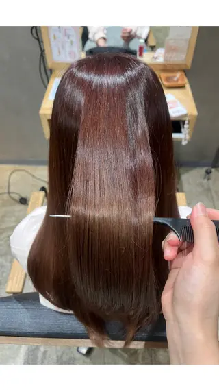 ロング ɪɴɪᴛʏ💚 ᴍɪᴡᴀのヘアスタイル