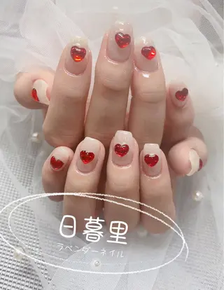 ネイル ラベンダー💖日暮里 ルル💖ネイルのネイルデザイン