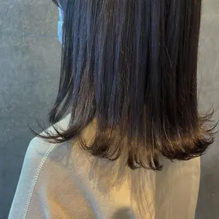 ミディアム カラー 暗髪/艶髪/Ono .のヘアスタイル