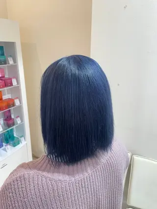 ミディアム カラー ブリーチ/ヘアセット 【𝙍𝙞𝙣𝙤】のヘアスタイル