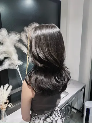 ロング カラー ヘアアレンジ ARiA by ECLART所属・💖韓国ヘアの匠 💖TAKUMI💖のヘアスタイル