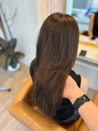 ロング カラー yui🥀/ボブ /ブリーチなしカラーのヘアスタイル