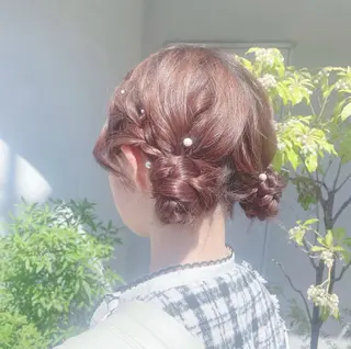 ヘアアレンジ rouge所属・アベ ミオのヘアスタイル