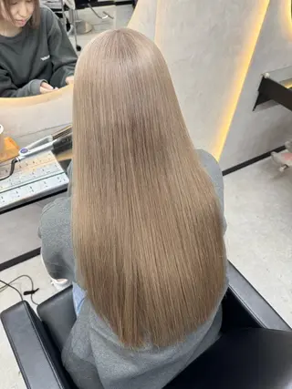 ロング 🧋ミルクティー 職人🧋のヘアスタイル