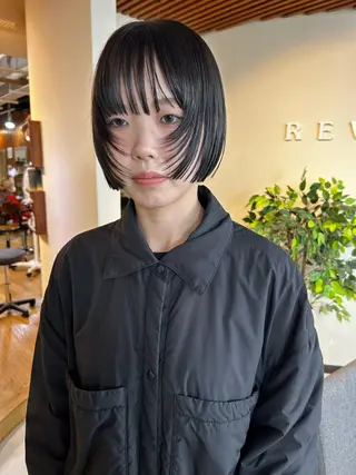 ショート 透明感/レイヤー/ 武士るな🌿‬のヘアスタイル