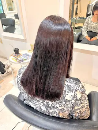 ロング カラー パーマ くさかみさき🌼暖色 /耳つぼ/オタク🌼のヘアスタイル