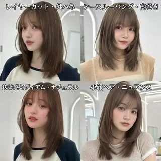 ミディアム ミディアムモデル COA 佐藤壮真🪶のヘアスタイル