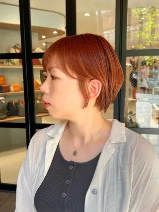 ショート 重里 瑠花のヘアスタイル