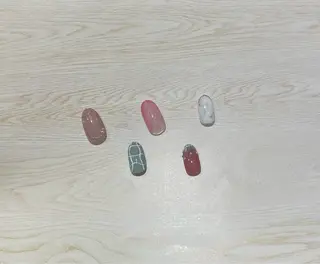 ネイル 🐶 🐾のネイルデザイン