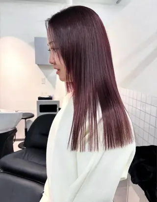 セミロング 𝗺𝗶𝗸𝘂♡ 似合わせ🎀のヘアスタイル