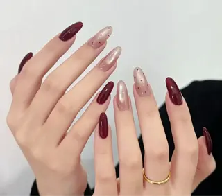 ネイル 🎀PG🩵 ネイルサロンのネイルデザイン