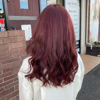 セミロング カラー Well‘s黒木🌿 レイヤー💎寒色のヘアスタイル