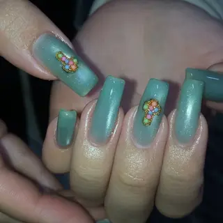 ネイル kana/モード ・グランジ໒꒱のネイルデザイン