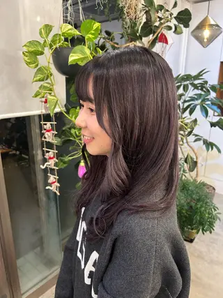 ロング カラー aen parlor所属・💐レイヤー/暖色 /りゅーき💐のヘアスタイル