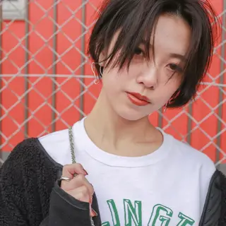 ショート nessヤマサキ リュウタのヘアスタイル