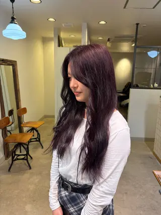 ロング カラー sion nozomi🎀のヘアスタイル