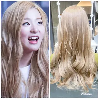 ロング カラー ヘアアレンジ モテ髪透明感❤️ デイズヘアカラーのヘアスタイル