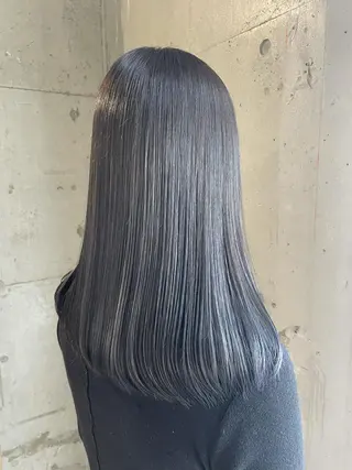 ロング カラー lani hair salon所属・SHOTO ハイトー ン/デザインカラーのヘアスタイル