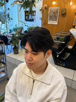 メンズ aen parlor所属・💐レイヤー/ 暖色/りゅーき💐のヘアスタイル