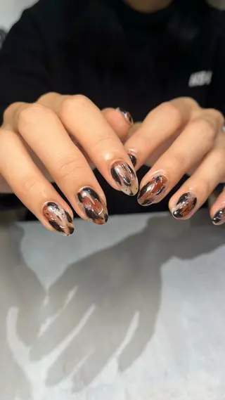 ネイル 🤎Two ERI🤎のネイルデザイン