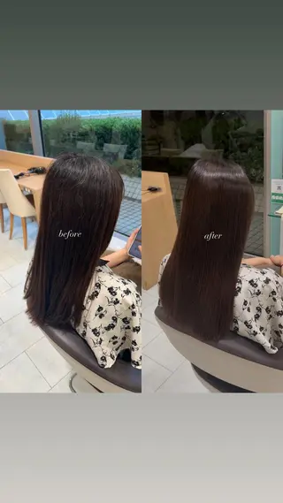 ロング 透明感カラー／ 艶髪／たなべだい🦖のヘアスタイル