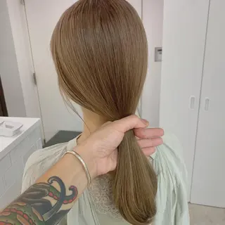 ミディアム 韓国風/髪質改善 赤み消し✨junkiのヘアスタイル