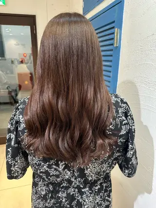 セミロング ブリーチカラーボブ sayo🧸🤎のヘアスタイル