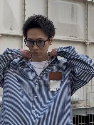 メンズ 山下 敦史のヘアスタイル